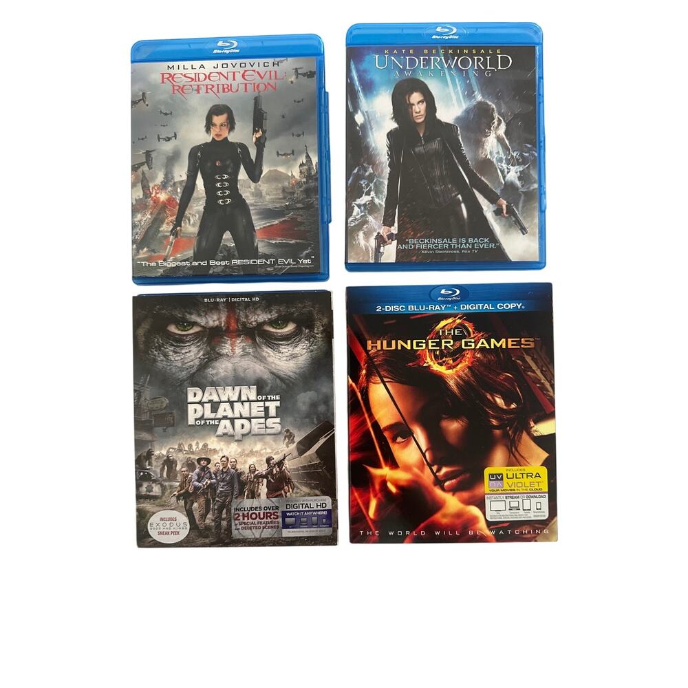 Post-Apocalyptic / Survival Blu-ray DVD Collection (4)